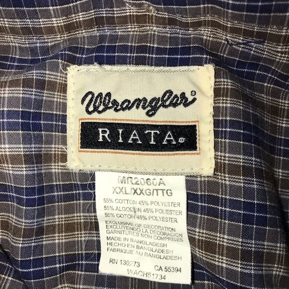 Men’s Wrangler button down - Picture 3 of 3